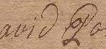 Grandfather of Edgar Allen Poe, David Poe was appointed Assistant Deputy Quartermaster General by the Continental Congress to manage supplies for American Troops.