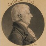 As Deputy Commissary General of Purchases, James Calhoun managed supplies for the Continental Army. He became an officer in Baltimore’s militia in 1778 and Baltimore’s first mayor in 1797.